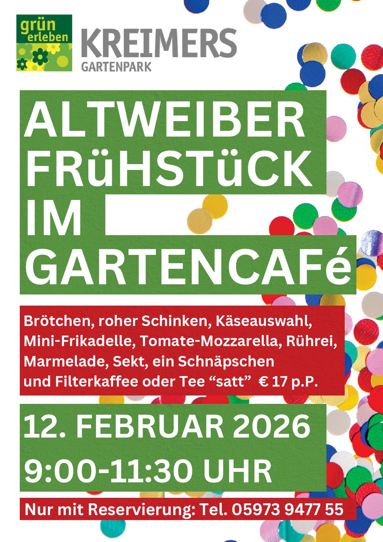 ALTWEIBER FRÜHASTÜCK