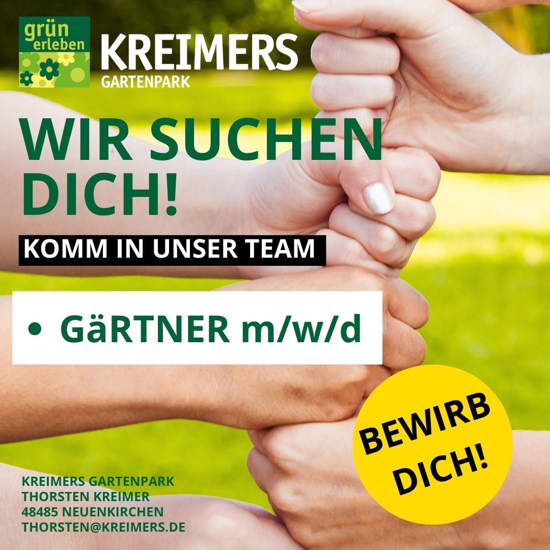 Stellenanzeige Gärtner